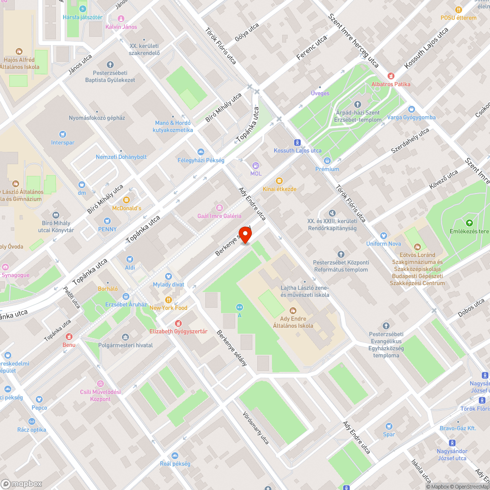 Járda hirtelen megszűnik bejelentés helye