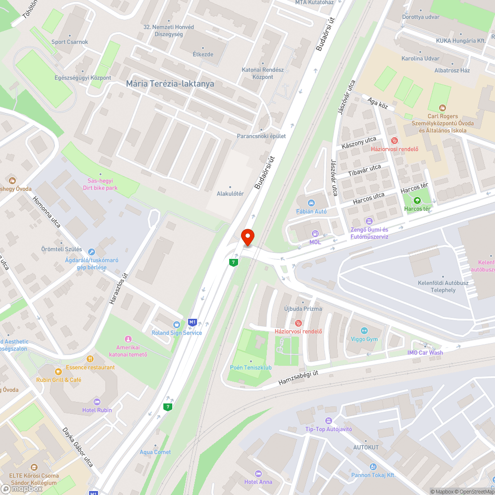 Hiányzó sávok bejelentés helye