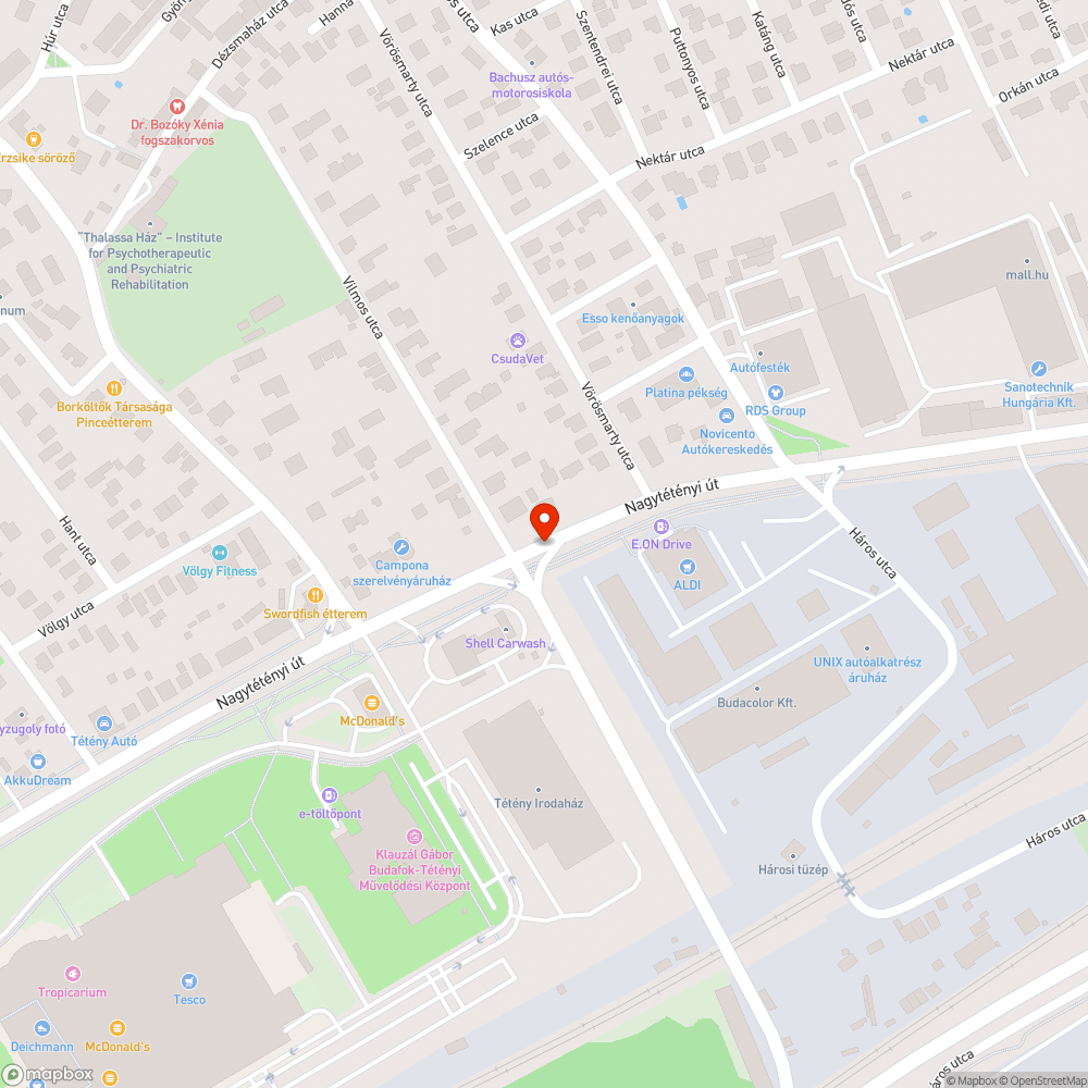 Elfordított STOP tábla bejelentés helye