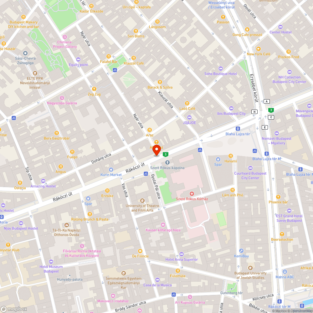 Láthatatlan lámpa bejelentés helye