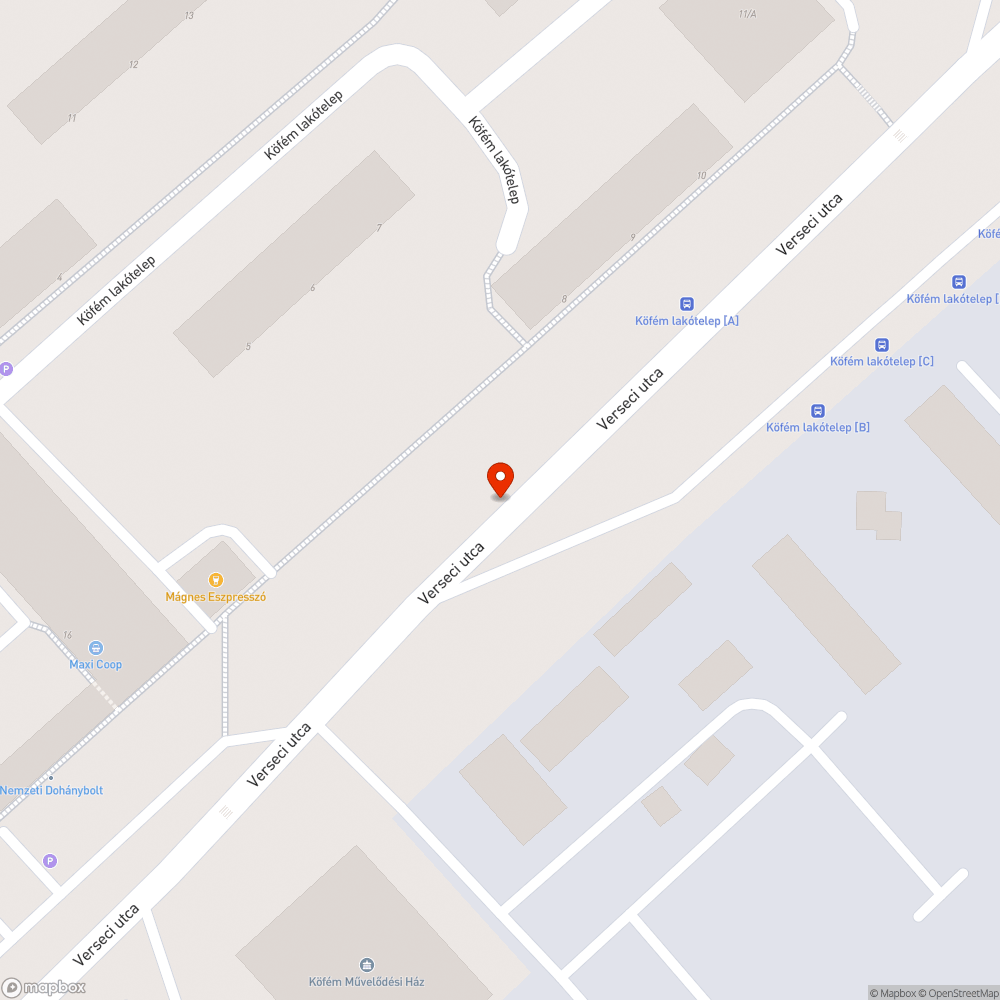 Beszakadó csatornafedél bejelentés helye