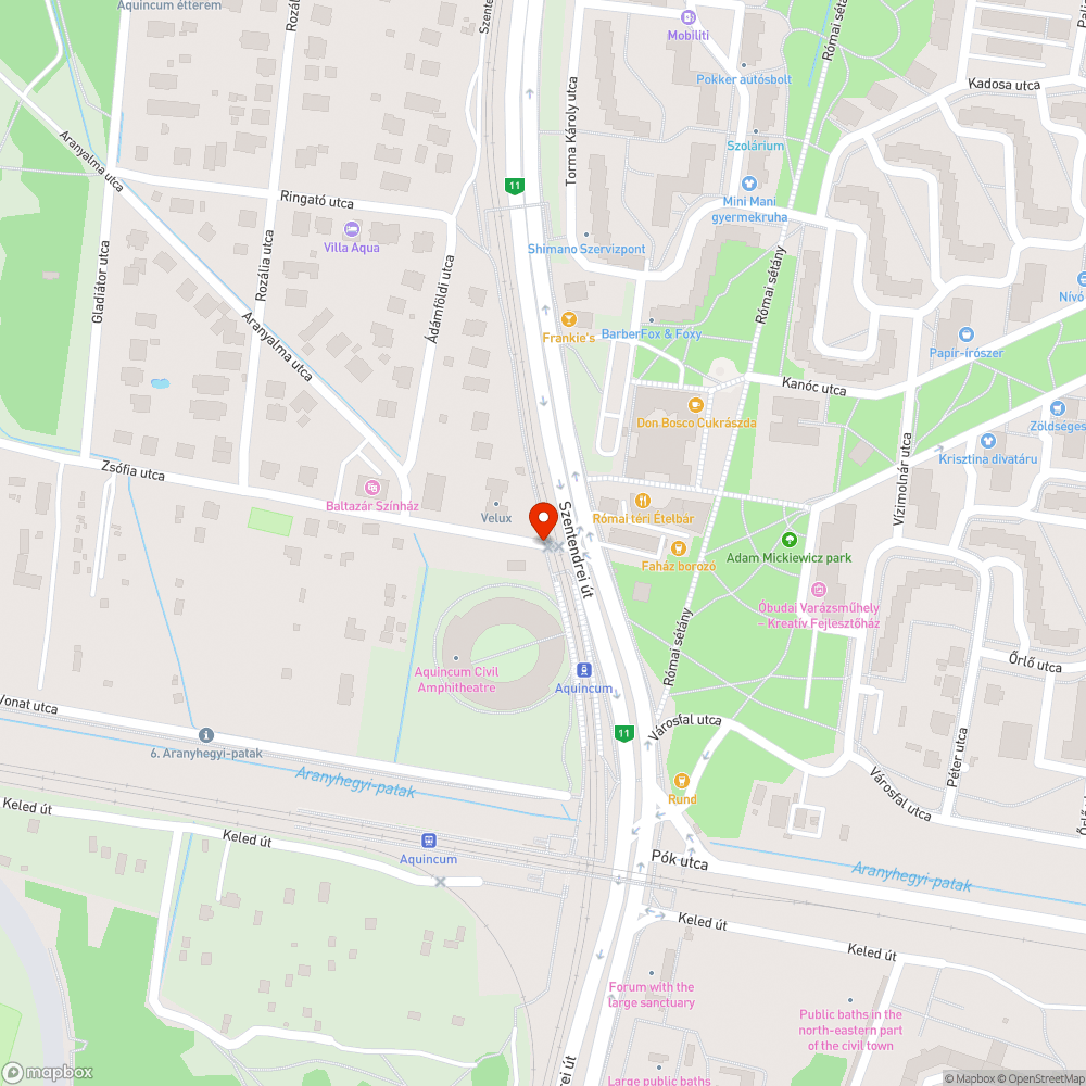 Elválasztó sáv 1,5 méteres gaz bejelentés helye