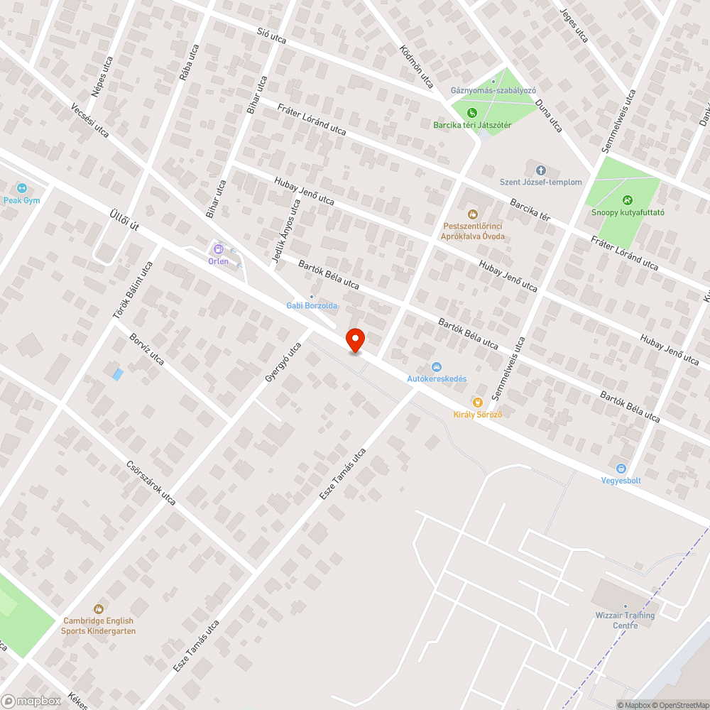 Parkban hagyott leszedett óriásplakát bejelentés helye