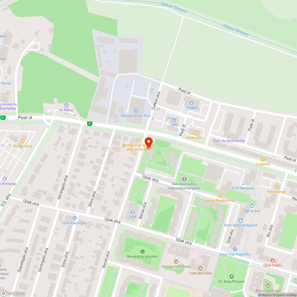 Jàrdàn közlekedő autók bejelentés helye