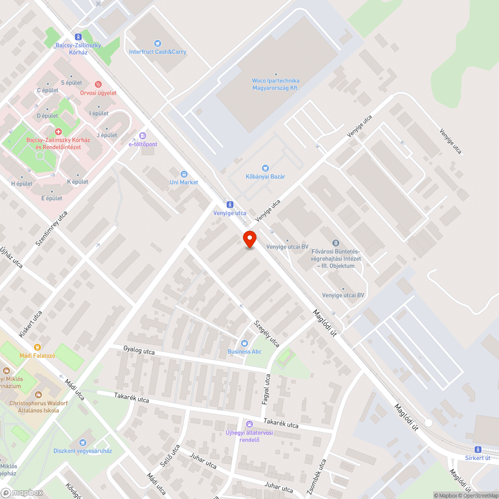 Illegális szemétlerakás bejelentés helye