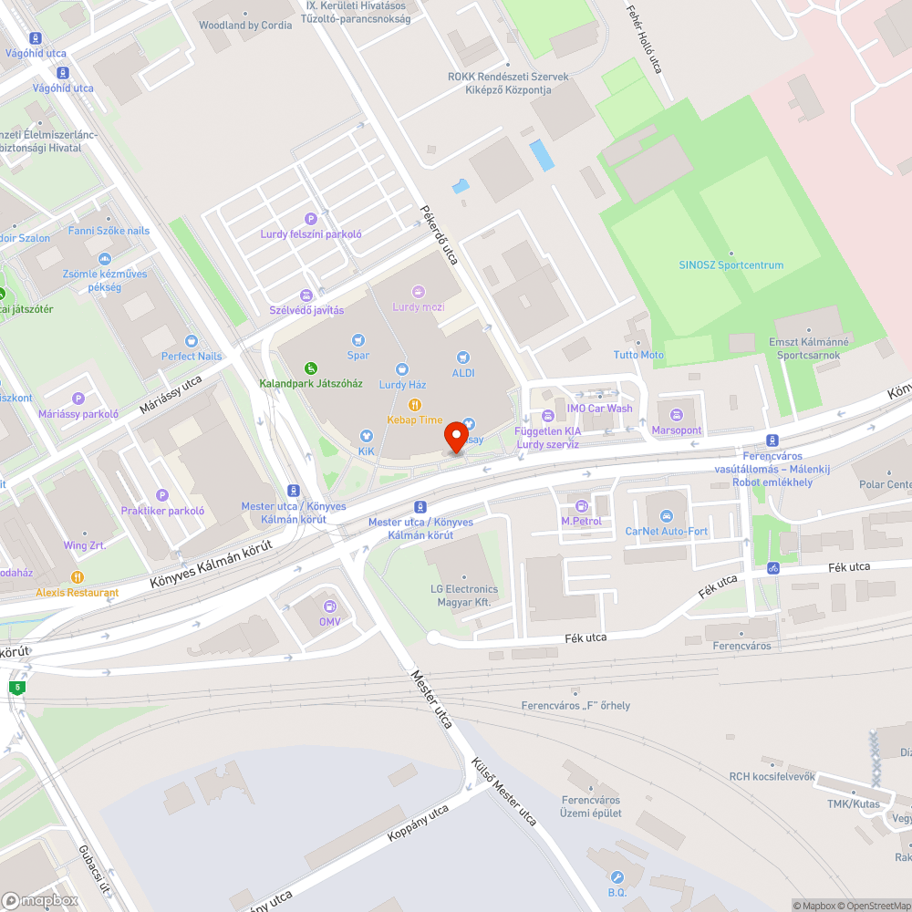 Kidöntött oszlopok és fák bejelentés helye