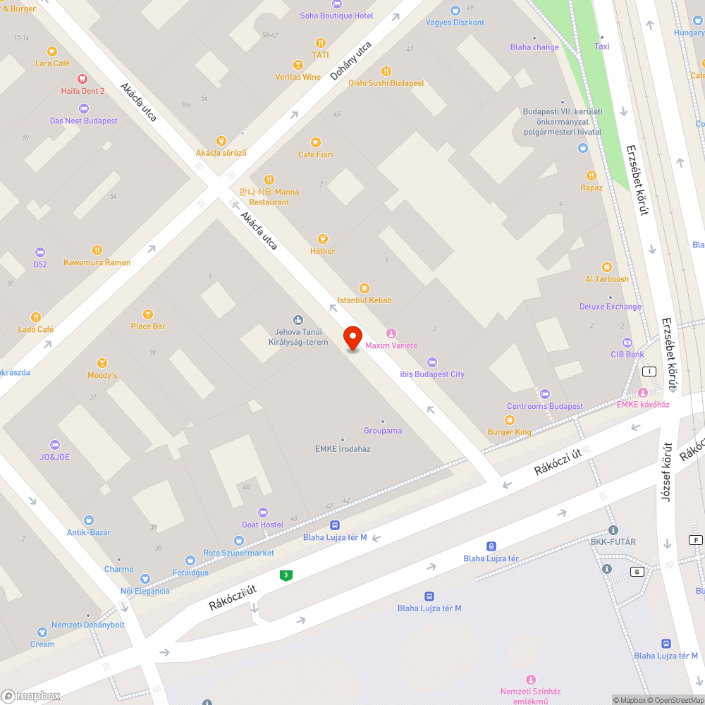 Szemeteskonténer bejelentés helye