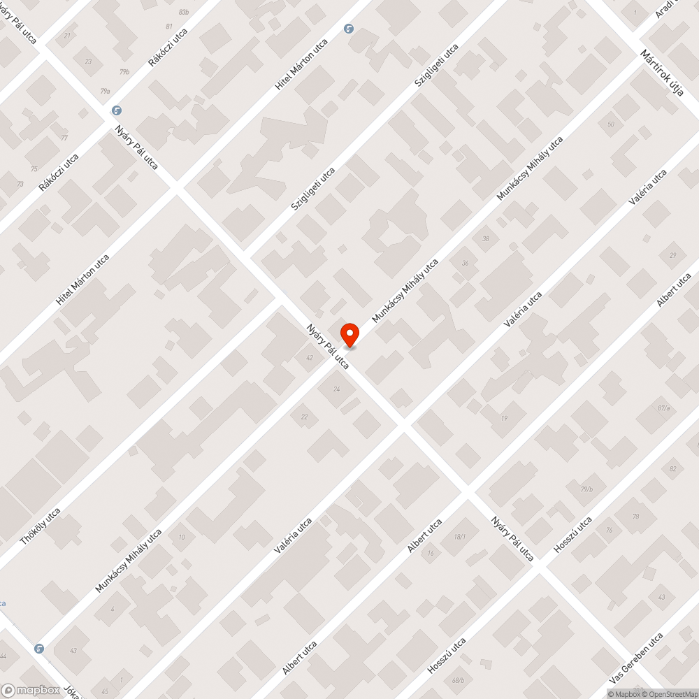 Új szemétkupac a Jókai utcában bejelentés helye