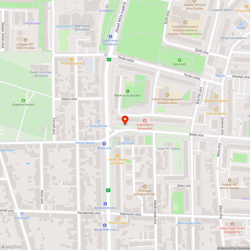 Törött kukatető bejelentés helye