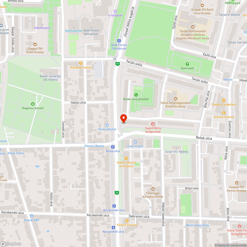 Használhatatlan ivókút bejelentés helye