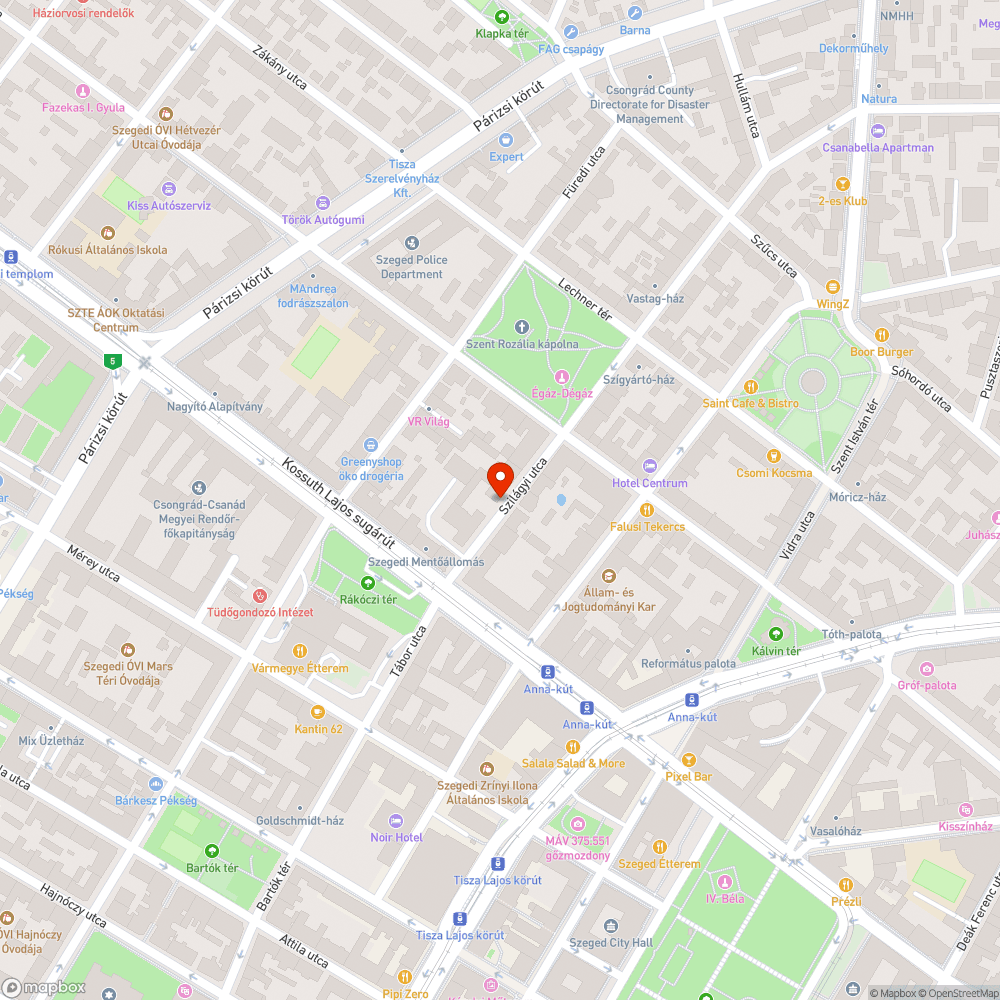 Eldugult víznyelő bejelentés helye