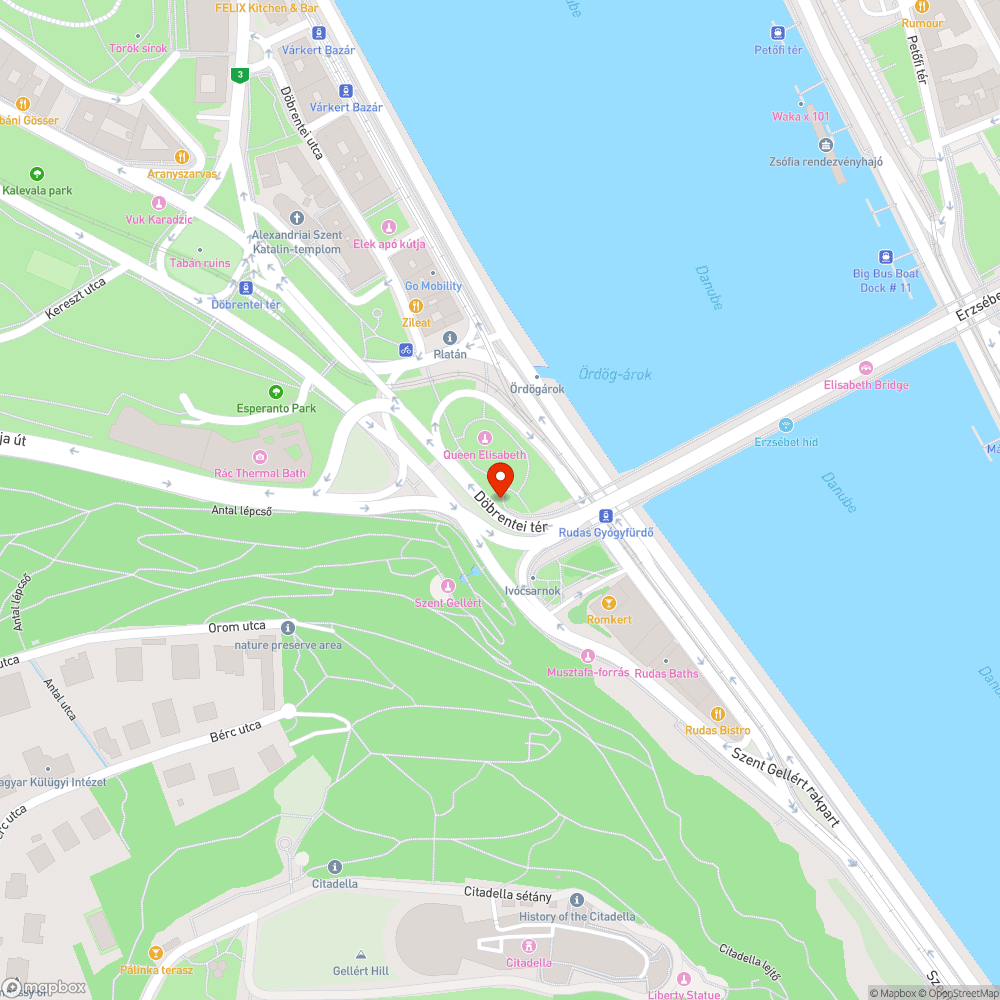 Összefirkált felüljáró bejelentés helye