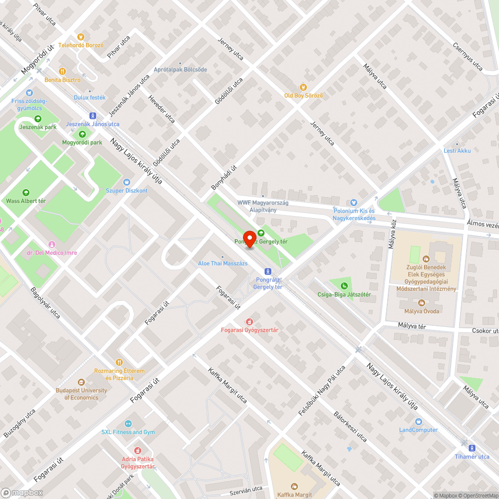 Üvegszilánkok a megállóban bejelentés helye