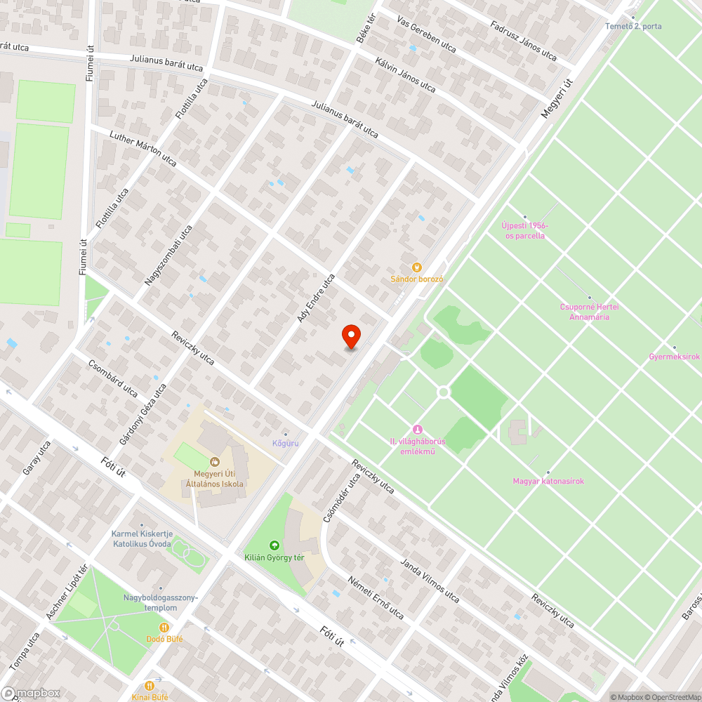 Mély kátyú, csatornafedél bejelentés helye