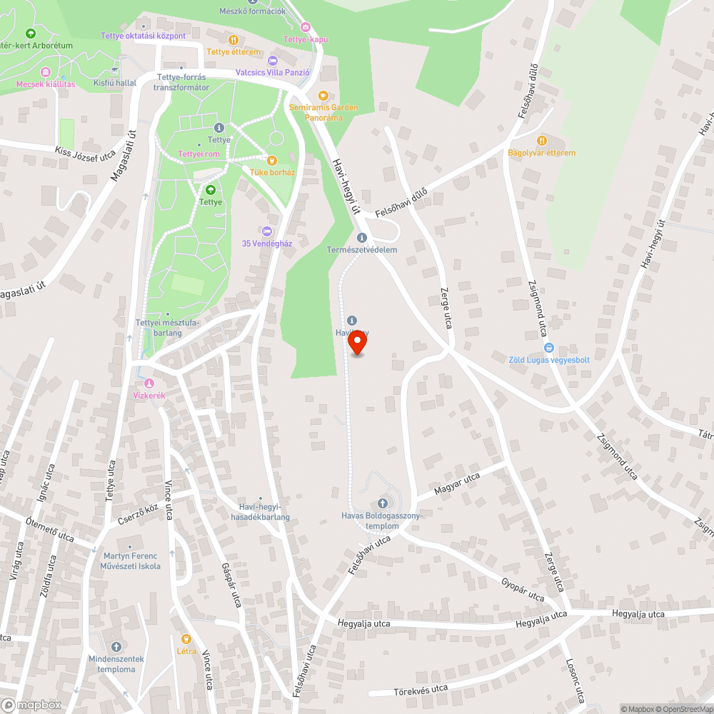 Napvitorla bejelentés helye