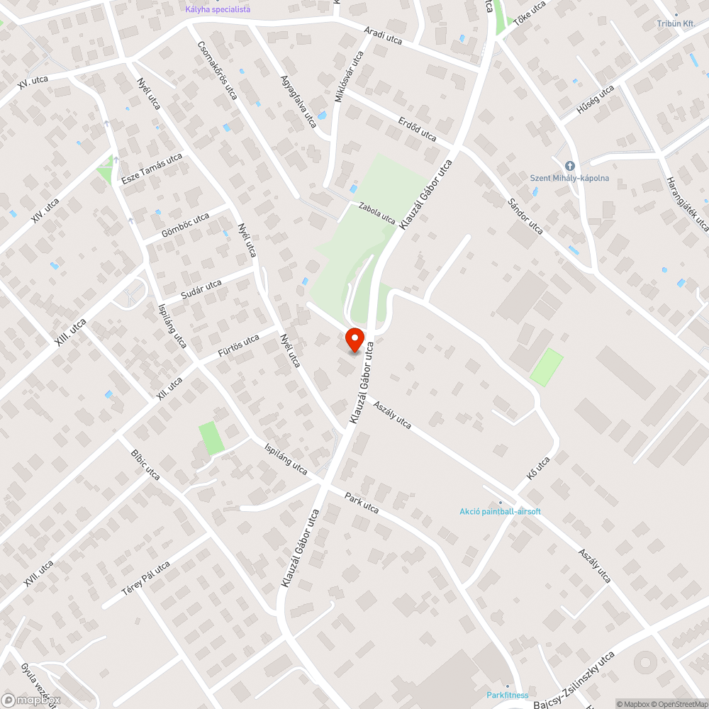 Mi lesz itt? Mi van itt? bejelentés helye