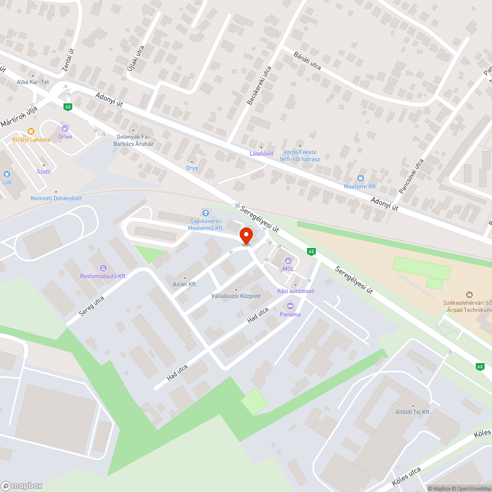 Tilosban parkolás - akadályozza a forgalmat bejelentés helye