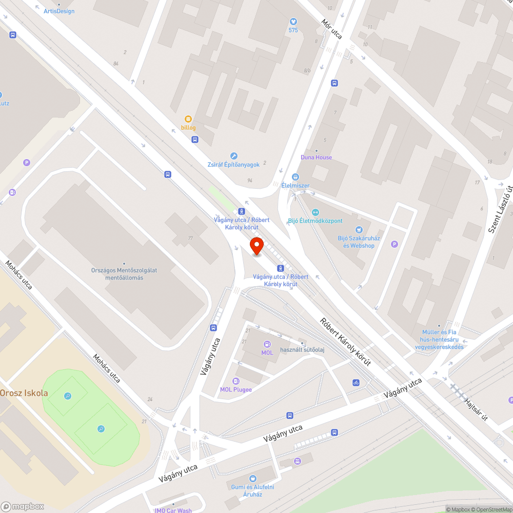 Kiszáradt fák bejelentés helye