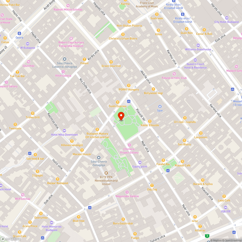 Úthibák bejelentés helye