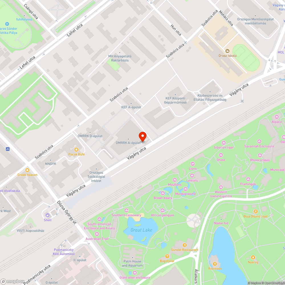 Kiszáradt fák bejelentés helye