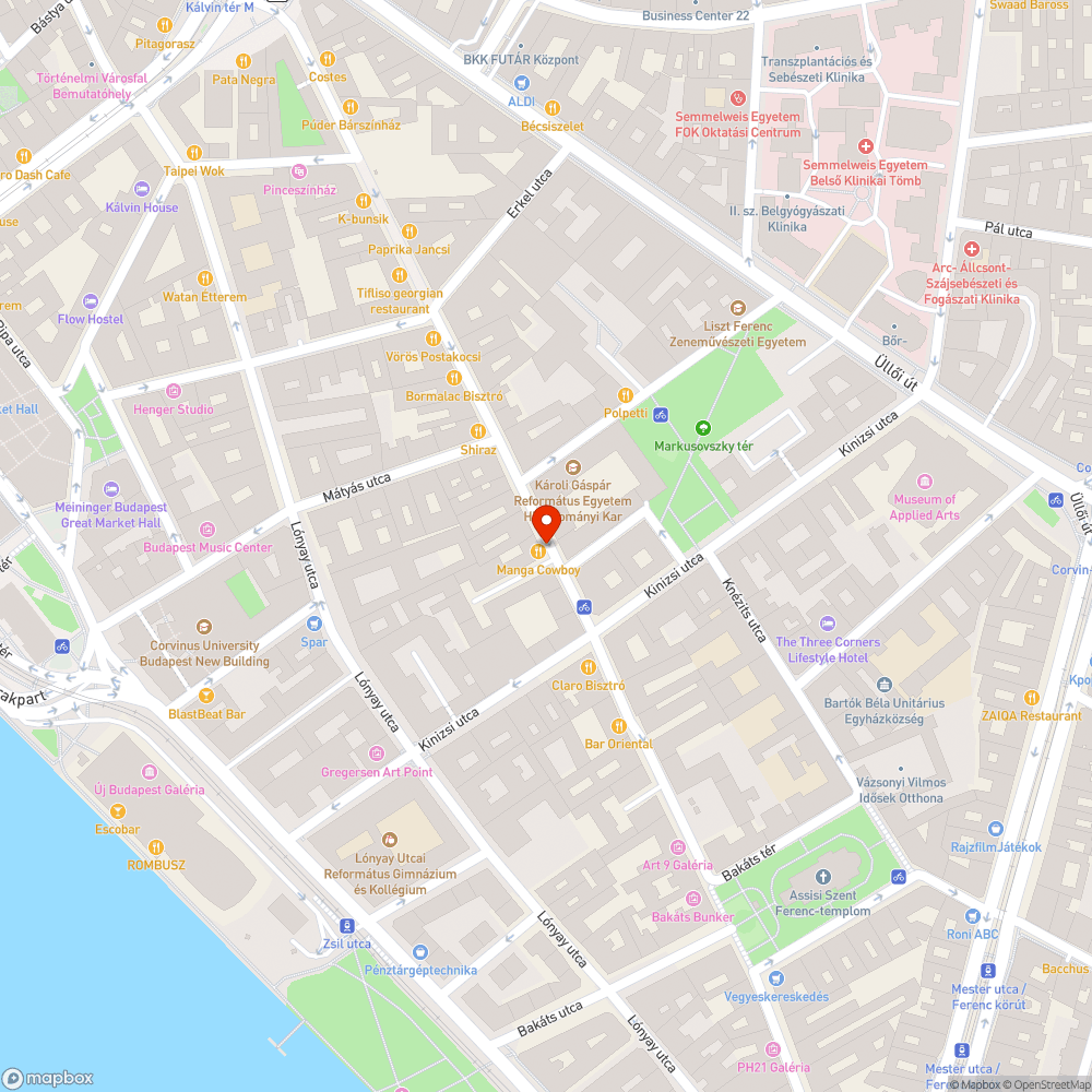 Elhagyott kerékpár bejelentés helye