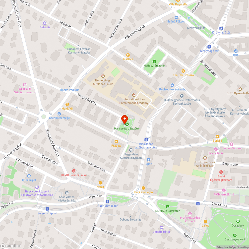 Veszélyes játszótér bejelentés helye