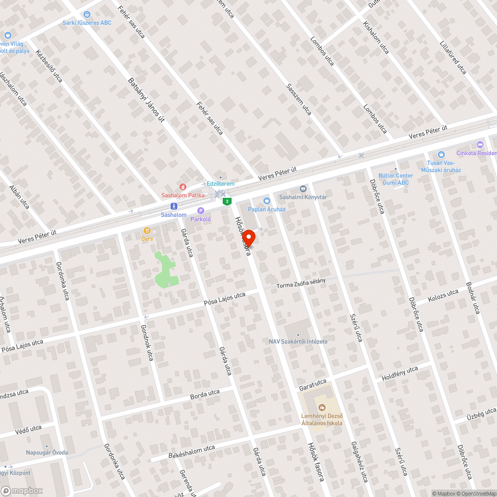 Fölösleges buszmegálló járda bejelentés helye