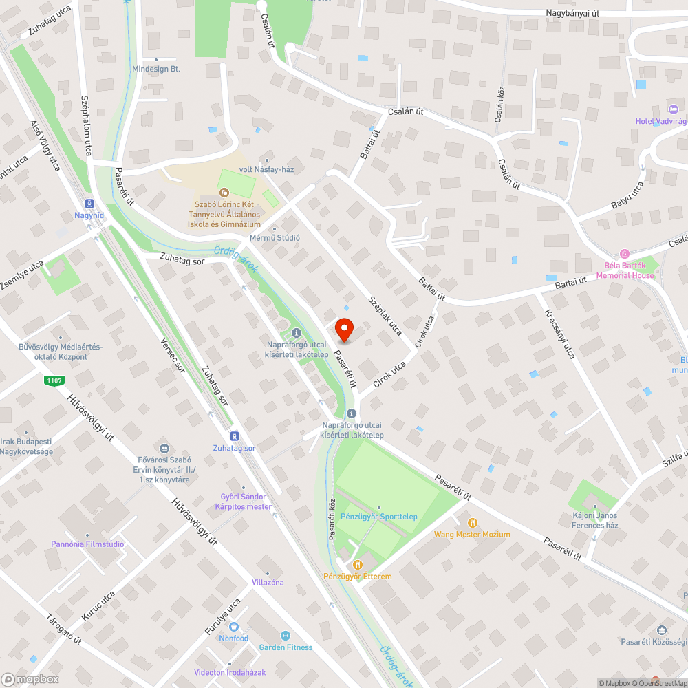 Macskatetem bejelentés helye