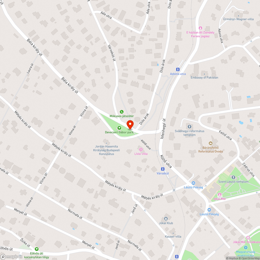 Közkút nem üzemel bejelentés helye