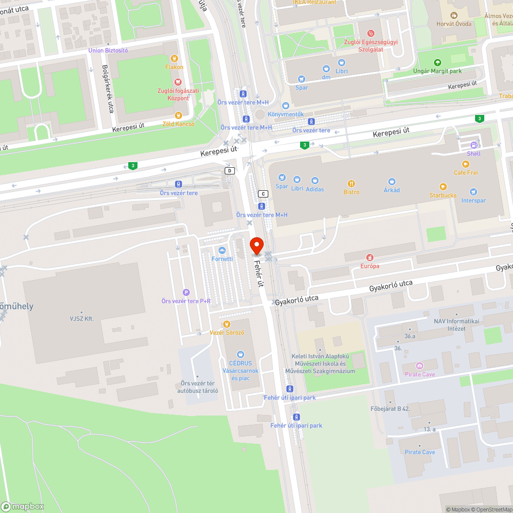 Bezuhant aknafedél bejelentés helye