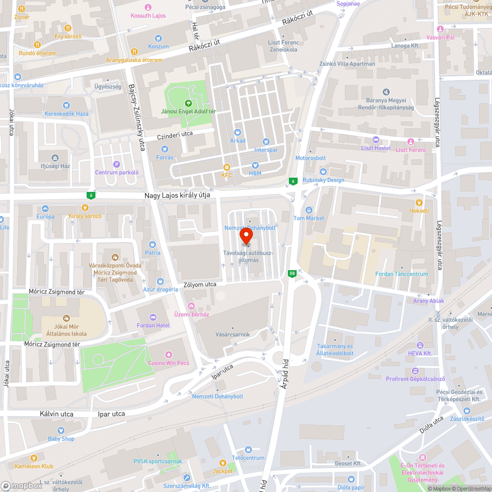 Összetört a betonlap a buszmegállóban bejelentés helye