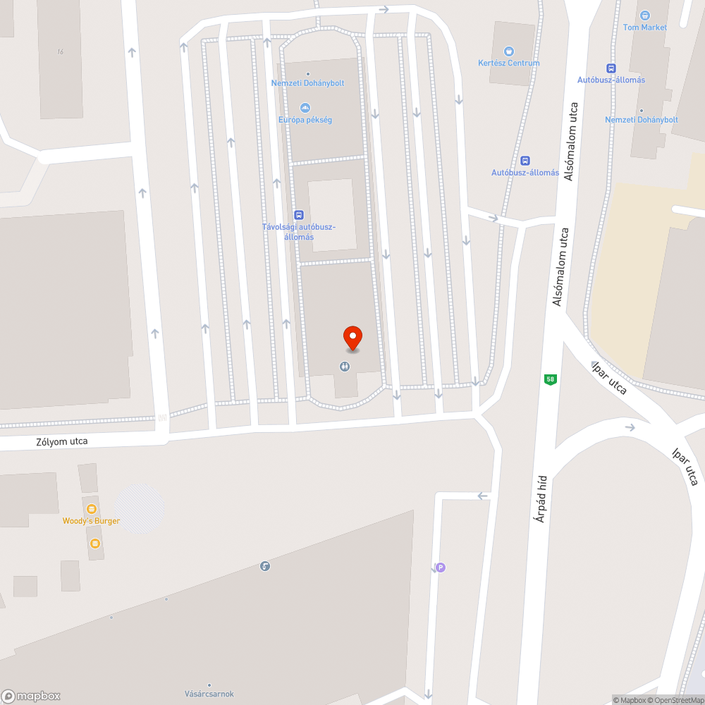 Rossz állapotú aknafedél bejelentés helye