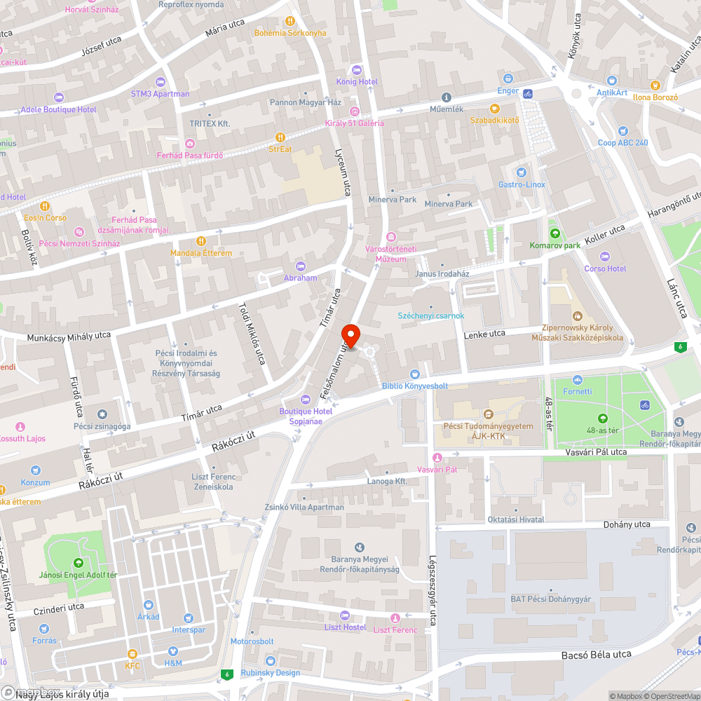 Törött szélű fedlap bejelentés helye