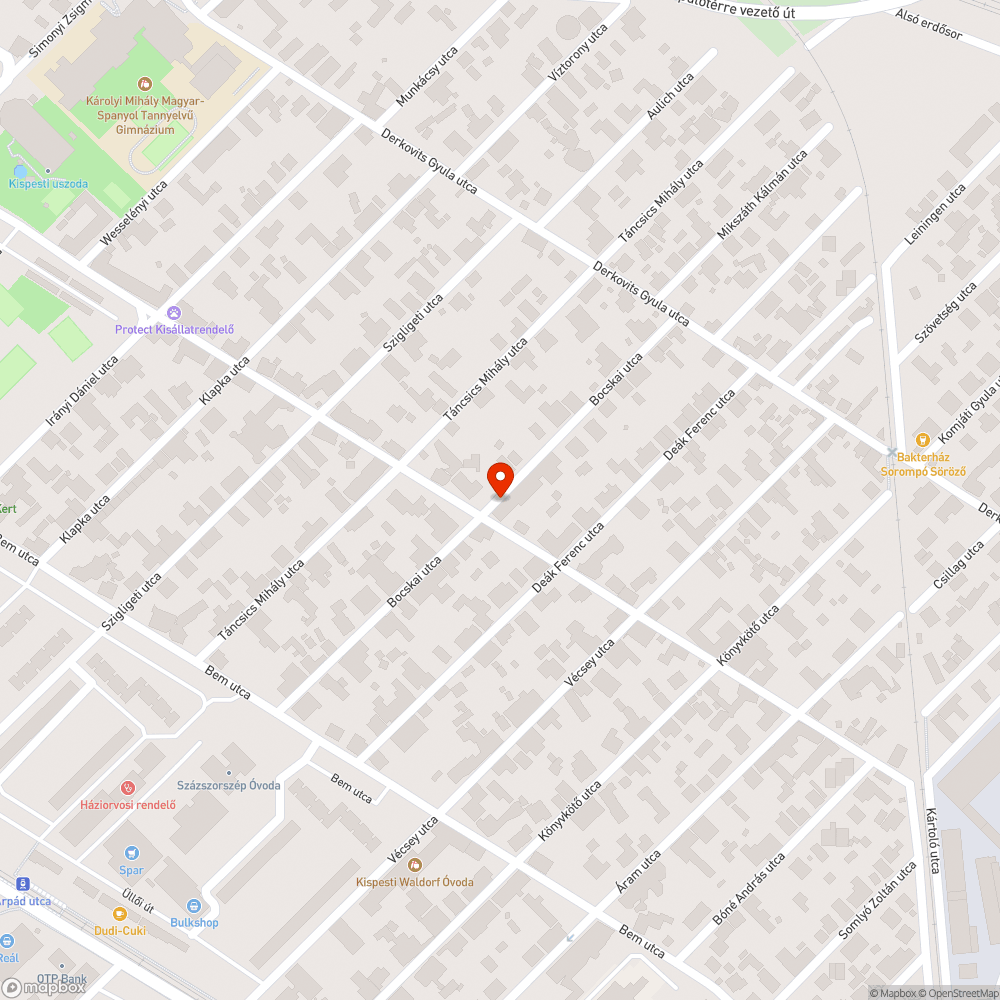 Körözött autó bejelentés helye