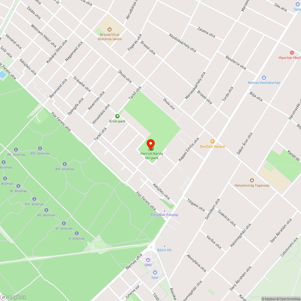 A játszótéri vízcsapok el vannak zárva bejelentés helye