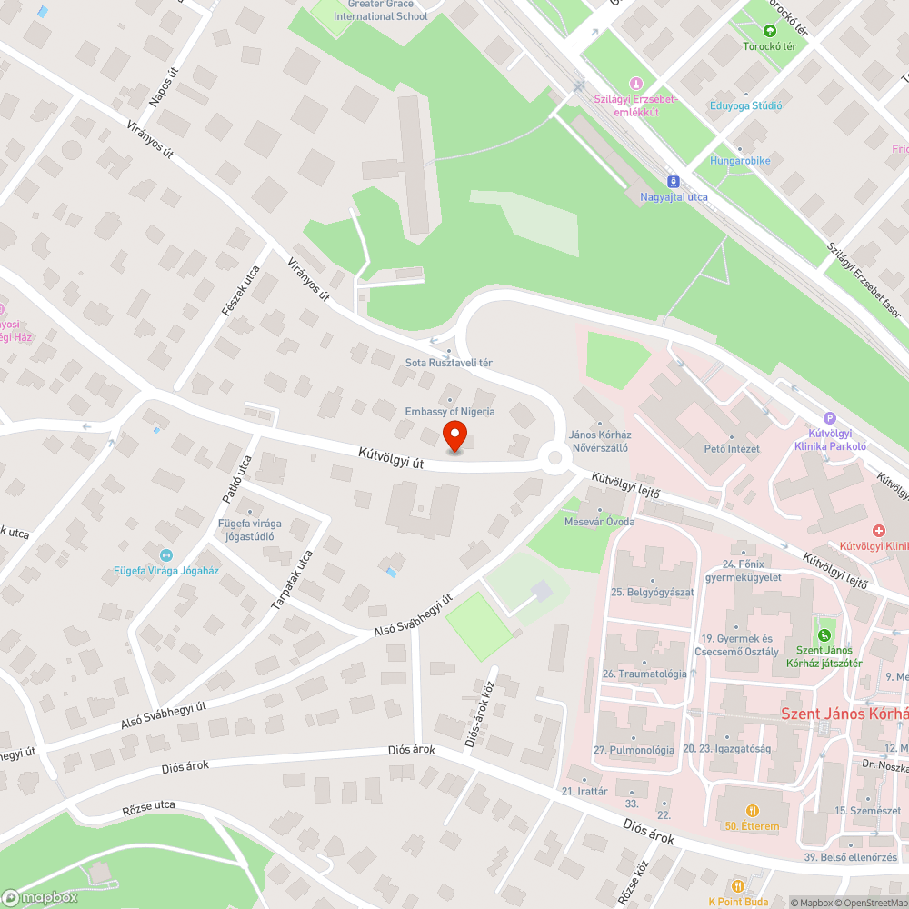 Folyó tűzcsap bejelentés helye