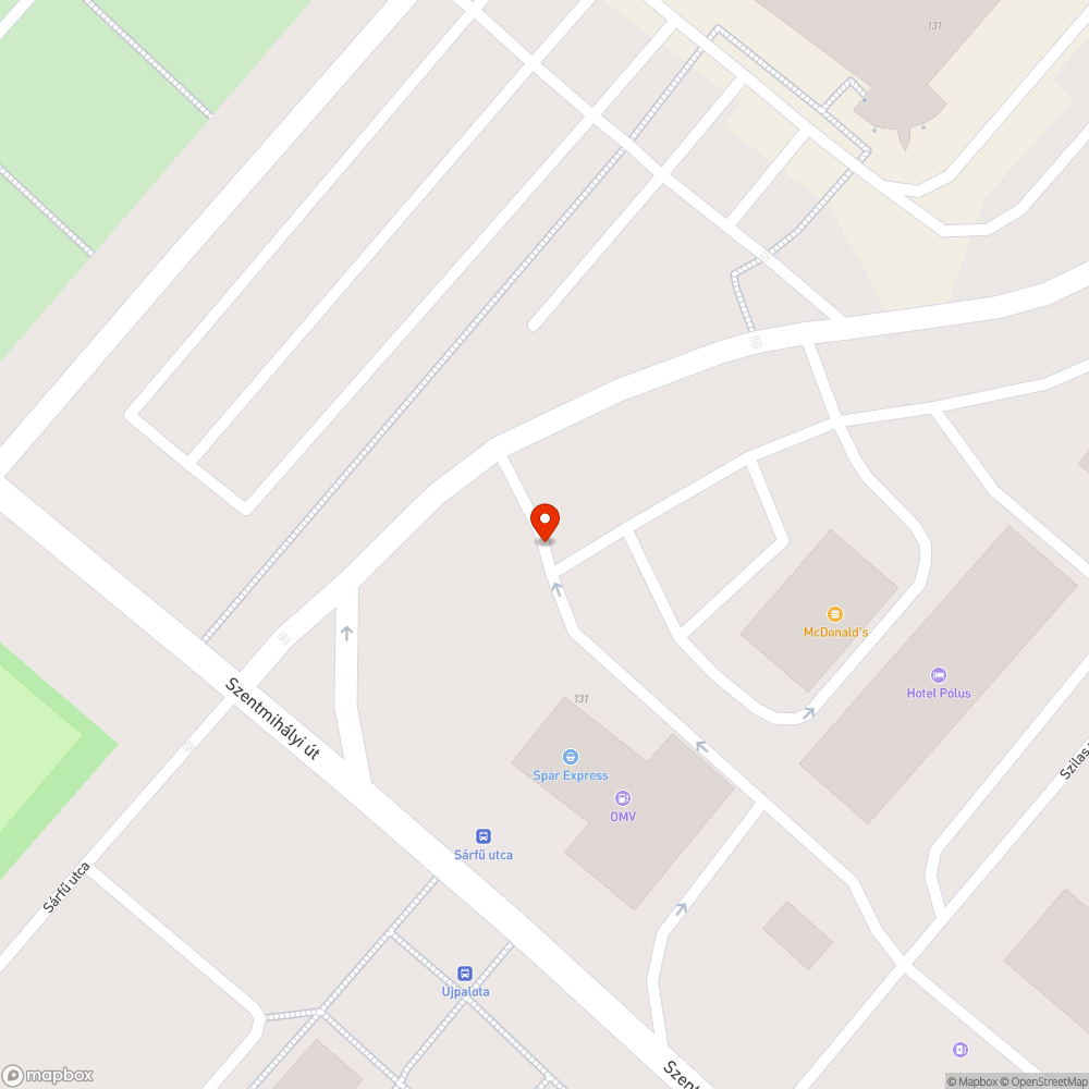 Eldugult víznyelő bejelentés helye