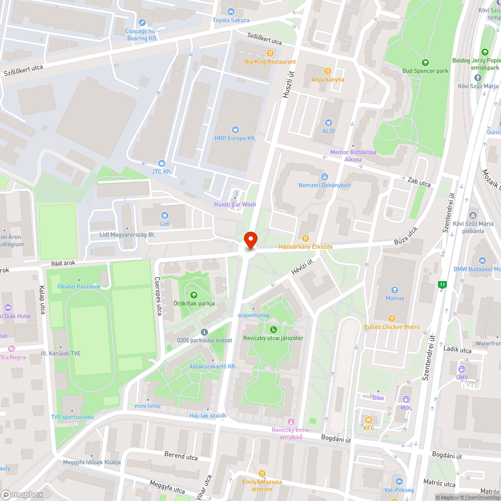 Nagyfokú egyenetlenség a körforgalomban bejelentés helye