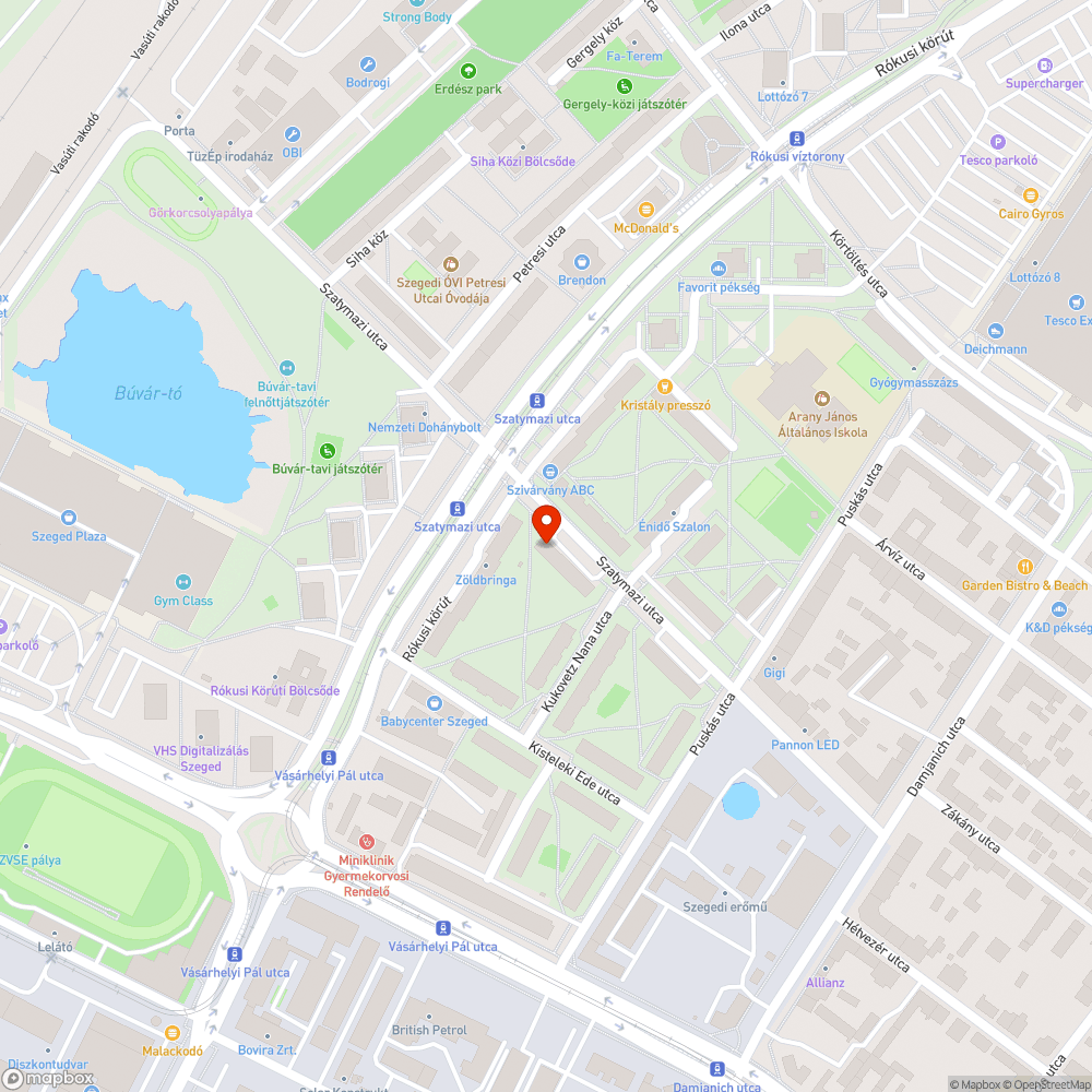 Szemét kupac bejelentés helye