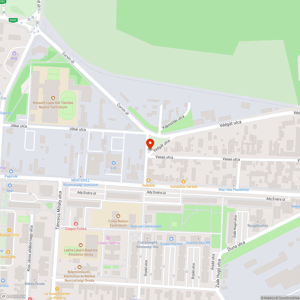 Ürülék, szemét bejelentés helye