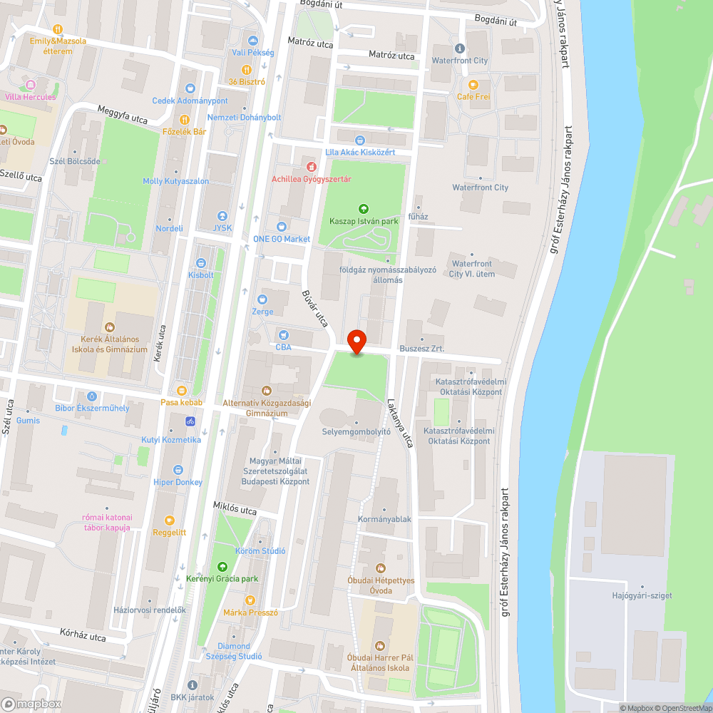 Szomjas fák bejelentés helye