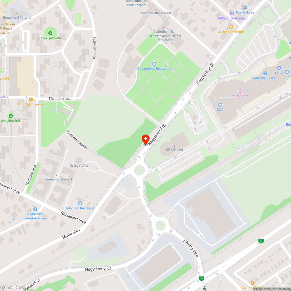 Vízelnyelő bejelentés helye