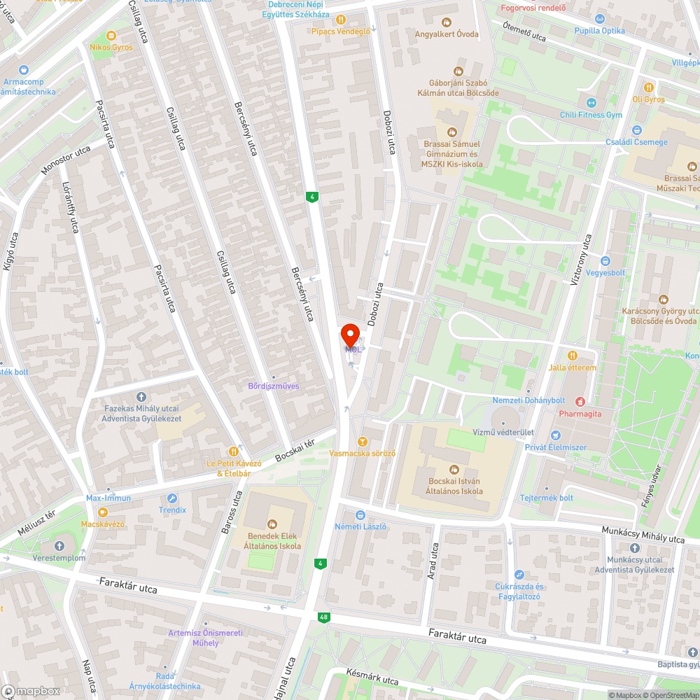 Hibás lámpafejek bejelentés helye