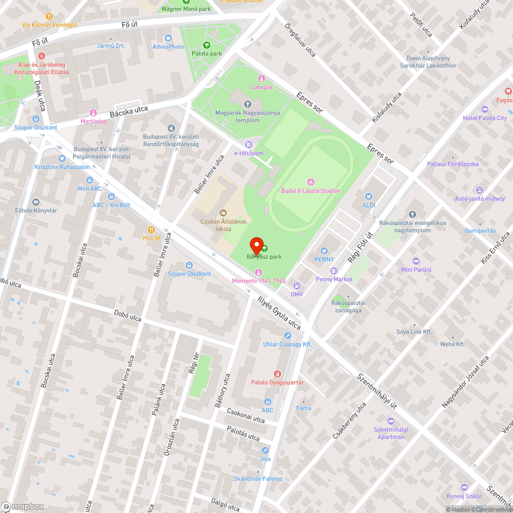 Leszakadt ág bejelentés helye