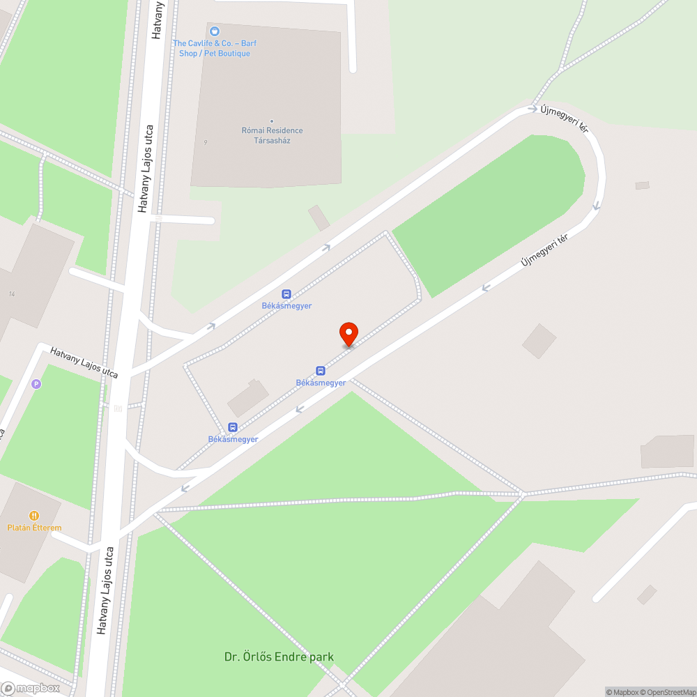 Újpest matrica bejelentés helye