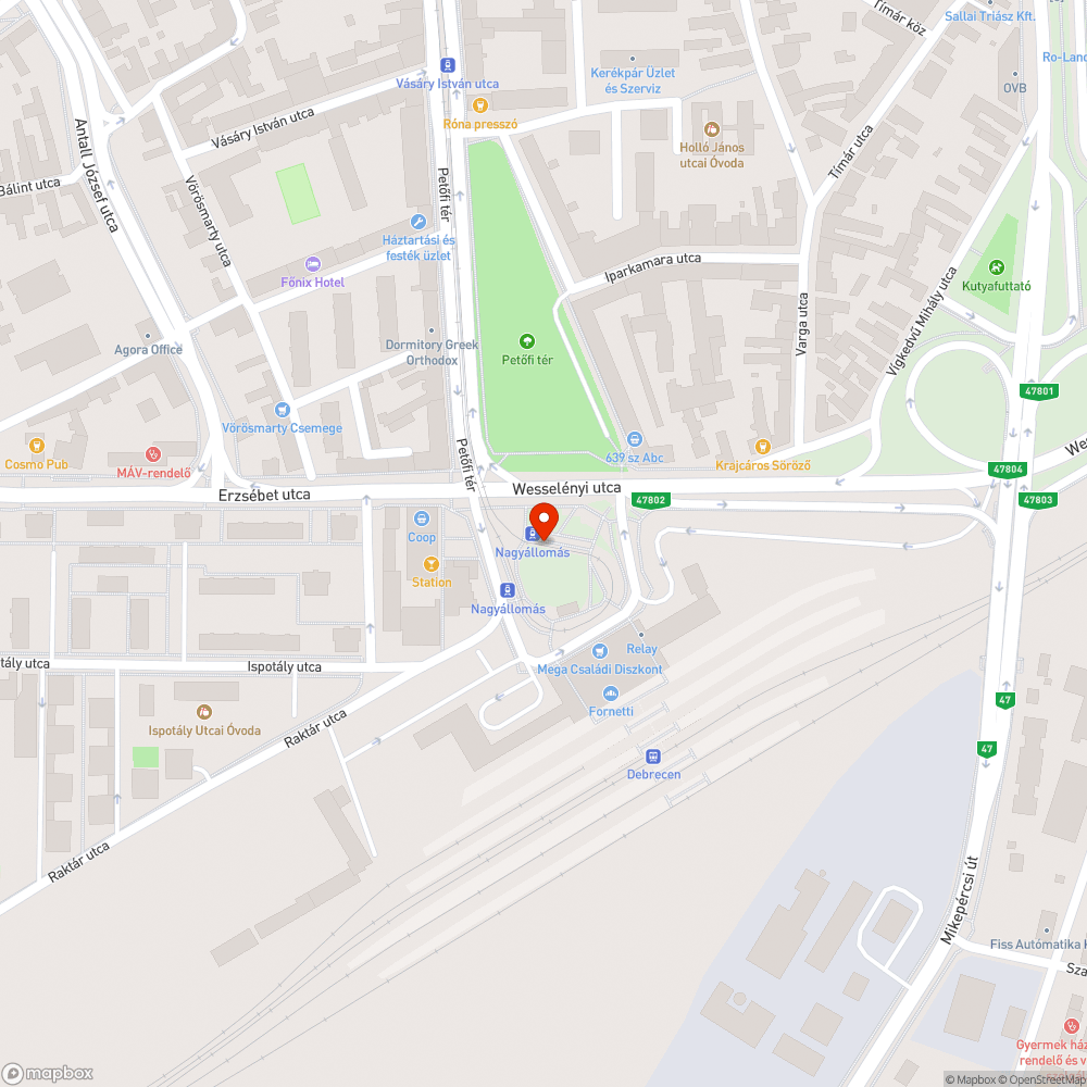 Hibás Citylightok bejelentés helye