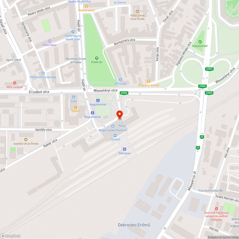 Hibás Citylight világítás bejelentés helye