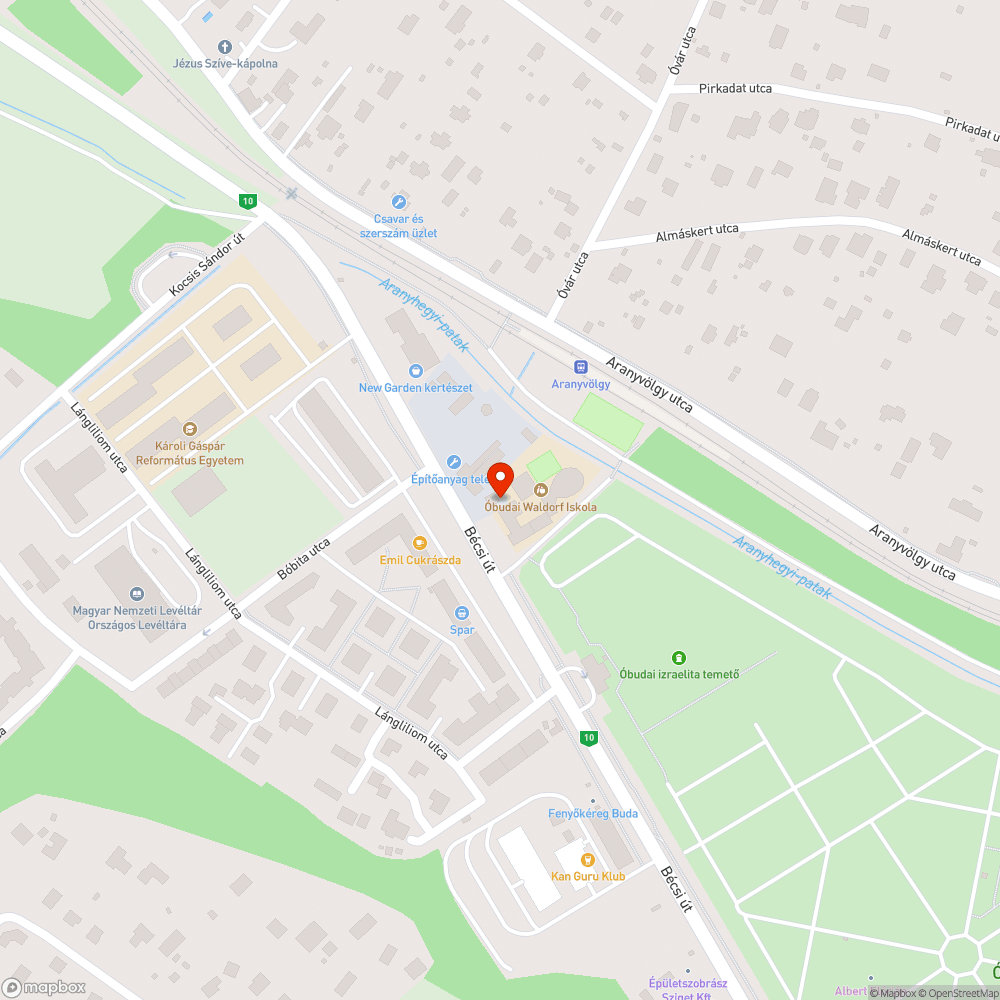 Magas gaz bejelentés helye