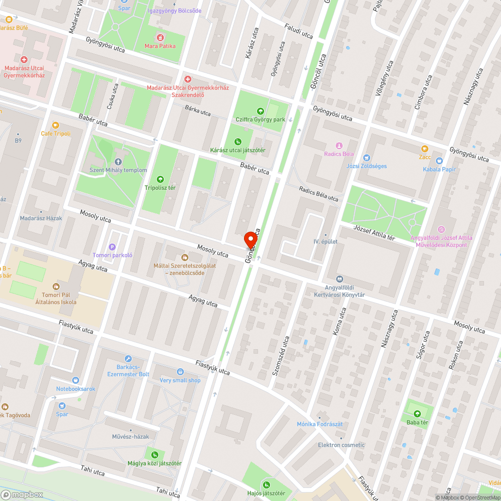 Hiányzó táblák bejelentés helye