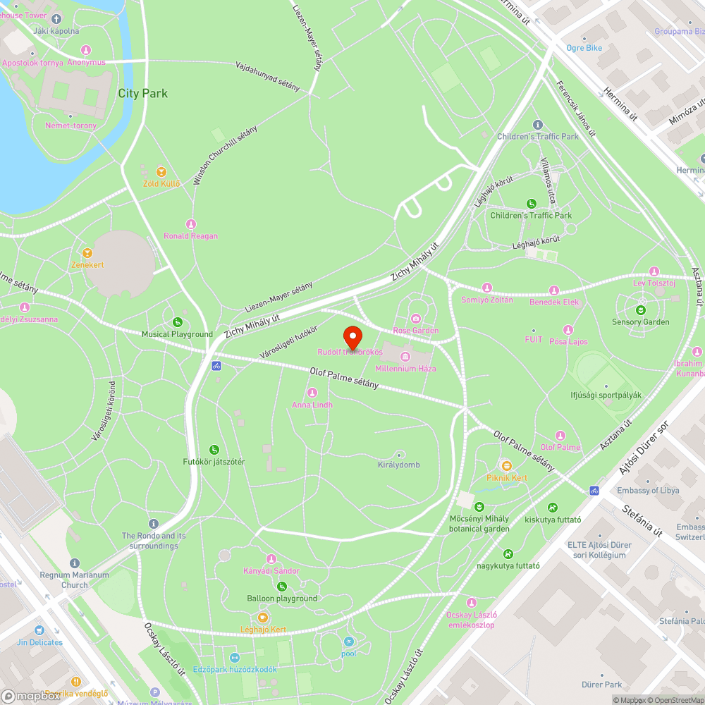 Városligeti locsolócsap fedél bejelentés helye